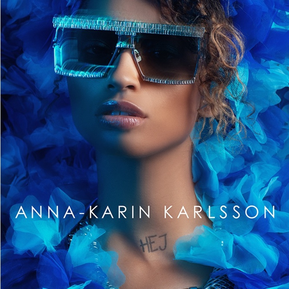 Used RARE Anna Karin Karlsson The Emperor Titanium 24k Swarovski Sunglasses Lux
